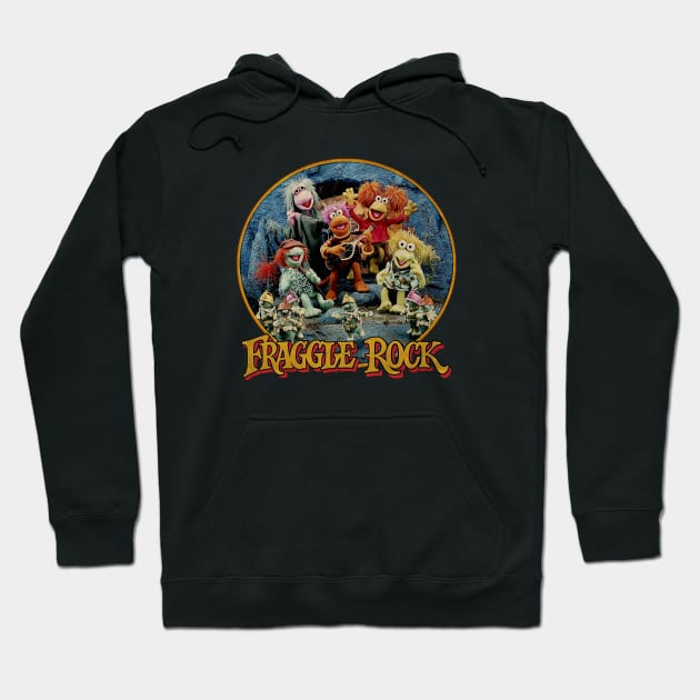 vintage fraggle rock Hoodie by Villages Of Izbor